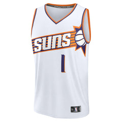 Devin Booker Phoenix Suns Fast Break Replica Player Jersey - Association Edition - White discount