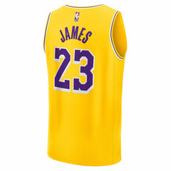LeBron James Los Angeles Lakers Youth Fast Break Replica Player Jersey - Icon Edition - Gold outlet