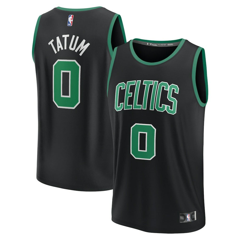 Jayson Tatum Boston Celtics Youth Fast Break Replica Player Jersey - Statement Edition - Black shop