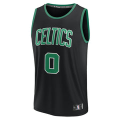 Jayson Tatum Boston Celtics Youth Fast Break Replica Player Jersey - Statement Edition - Black shop