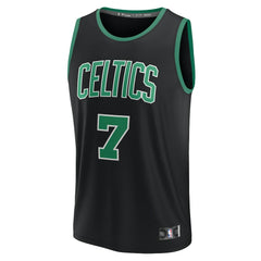 Jaylen Brown Boston Celtics Youth Fast Break Replica Player Jersey - Statement Edition - Black discount