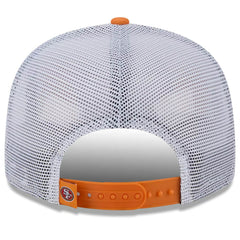 San Francisco 49ers New Era Citrus 9FIFTY Trucker Snapback Hat - Orange online