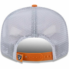Las Vegas Raiders New Era Citrus 9FIFTY Trucker Snapback Hat - Orange online