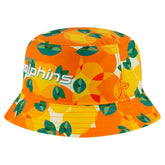 Miami Dolphins New Era Citrus Bucket Hat - Orange discount