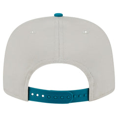 Miami Dolphins New Era Athletic Golfer Snapback Hat - Stone/Aqua online