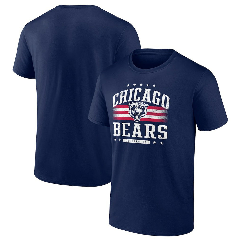 Chicago Bears Americana Team T-Shirt - Navy sale