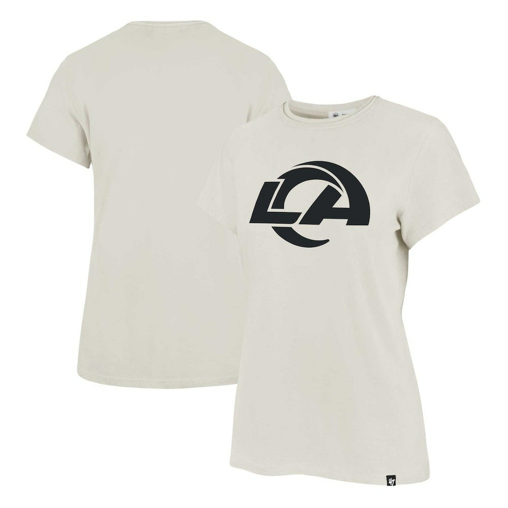 Los Angeles Rams '47 Women's Panthera Frankie T-Shirt - Cream cheap
