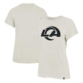 Los Angeles Rams '47 Women's Panthera Frankie T-Shirt - Cream cheap