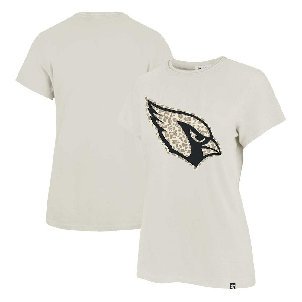 Arizona Cardinals '47 Women's Panthera Frankie T-Shirt - Cream outlet