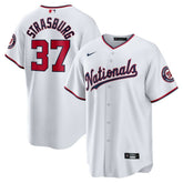 Stephen Strasburg Washington Nationals Home Replica Jersey White