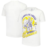 Los Angeles Lakers Youth NBA x Marvel Avengers Squad T-Shirt - White discount