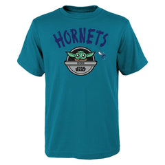 Charlotte Hornets Youth Star Wars The Child T-Shirt - Teal for sale