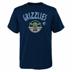 Memphis Grizzlies Youth Star Wars The Child T-Shirt - Navy online
