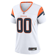 Denver Broncos Women's Mile High Collection Custom Game Jersey - White discount
