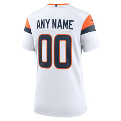 Denver Broncos Women's Mile High Collection Custom Game Jersey - White discount