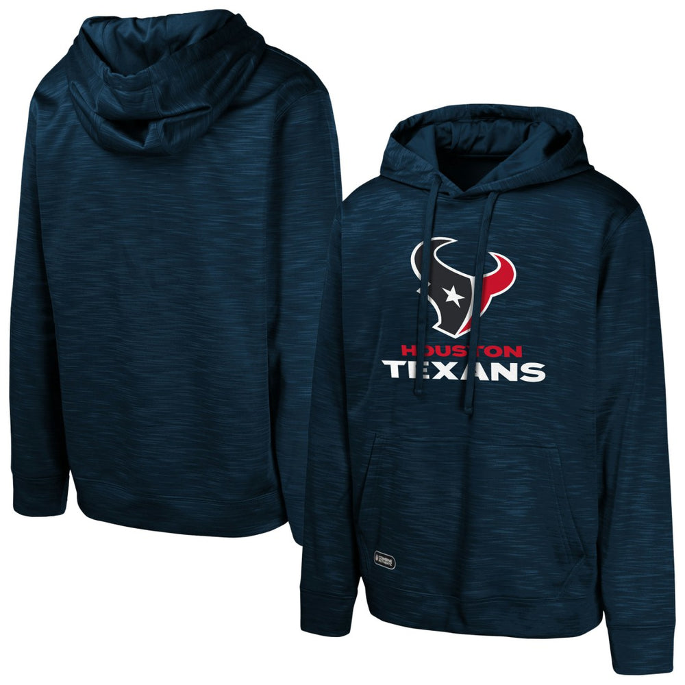 Houston Texans Streak Fleece Pullover Hoodie - Navy discount