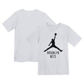 Brooklyn Nets Jordan Brand Preschool Essential Jumpman T-Shirt - White discount