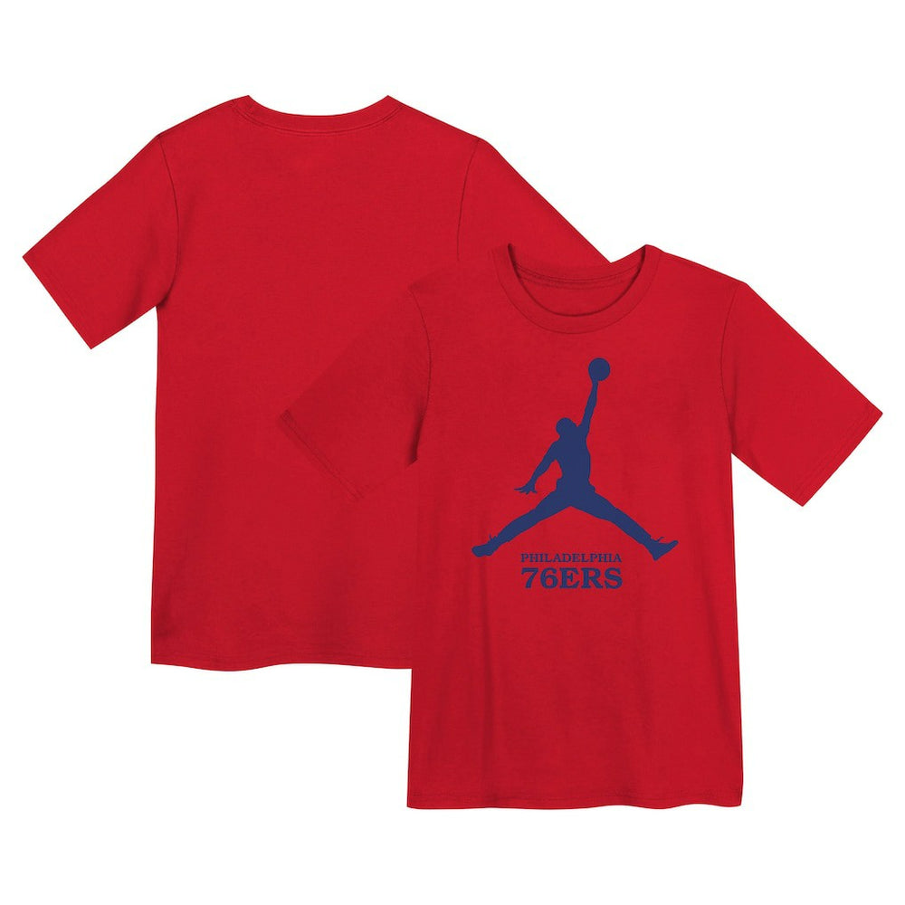 Philadelphia 76ers Jordan Brand Preschool Essential Jumpman T-Shirt - Red shop