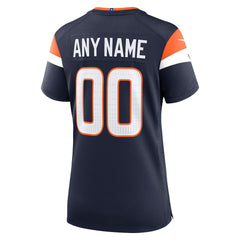 Denver Broncos Women's Alternate Mile High Collection Custom Game Jersey - Navy sale