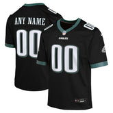 Philadelphia Eagles Youth Alternate Custom Game Jersey - Black for sale