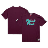 Teemu Selanne Anaheim Ducks Mitchell & Ness Premium Nickname Vintage Logo T-Shirt - Purple T-shirts