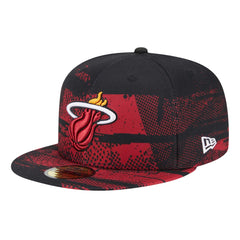 Miami Heat Tip-Off 59FIFTY Fitted Hat - Black discount