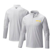 San Diego Padres Terminal Tackle Omni-Shade Raglan Quarter-Zip Pullover Top White