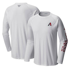 Arizona Diamondbacks Terminal Tackle Long Sleeve T-Shirt White