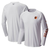 Baltimore Orioles Terminal Tackle Long Sleeve T-Shirt White