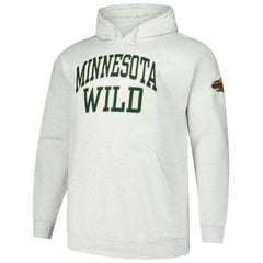 Minnesota Wild Fanatics Big & Tall Fleece Pullover Hoodie - Heather Gray Hoodies