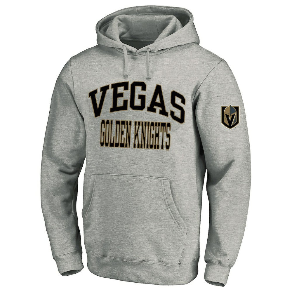 Vegas Golden Knights Fanatics Big & Tall Fleece Pullover Hoodie - Heather Gray Hoodies