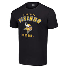 Minnesota Vikings Starter Logo T-Shirt - Black cheap