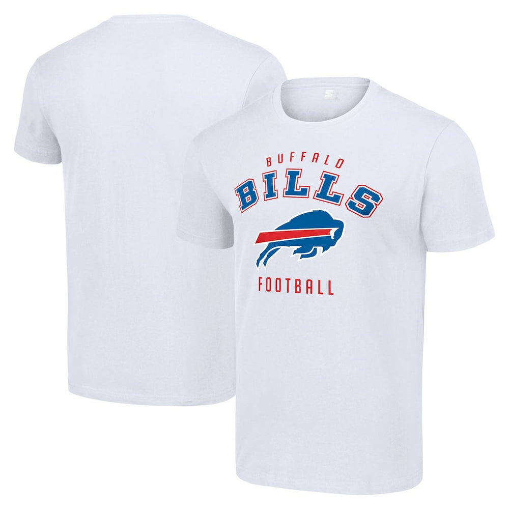 Buffalo Bills Starter Logo T-Shirt - White outlet