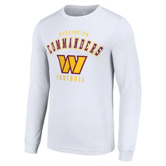Washington Commanders Starter Long Sleeve T-Shirt - White sale