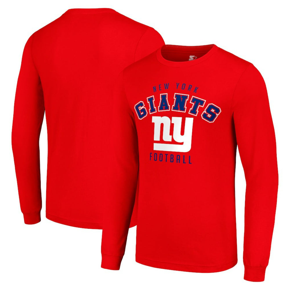 New York Giants Starter Long Sleeve T-Shirt - Red sale