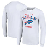 Buffalo Bills Starter Long Sleeve T-Shirt - White sale