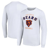 Chicago Bears Starter Long Sleeve T-Shirt - White on sale