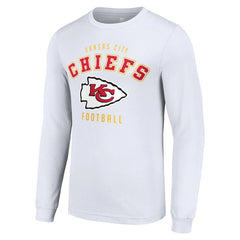 Kansas City Chiefs Starter Long Sleeve T-Shirt - White outlet
