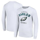 Philadelphia Eagles Starter Long Sleeve T-Shirt - White outlet