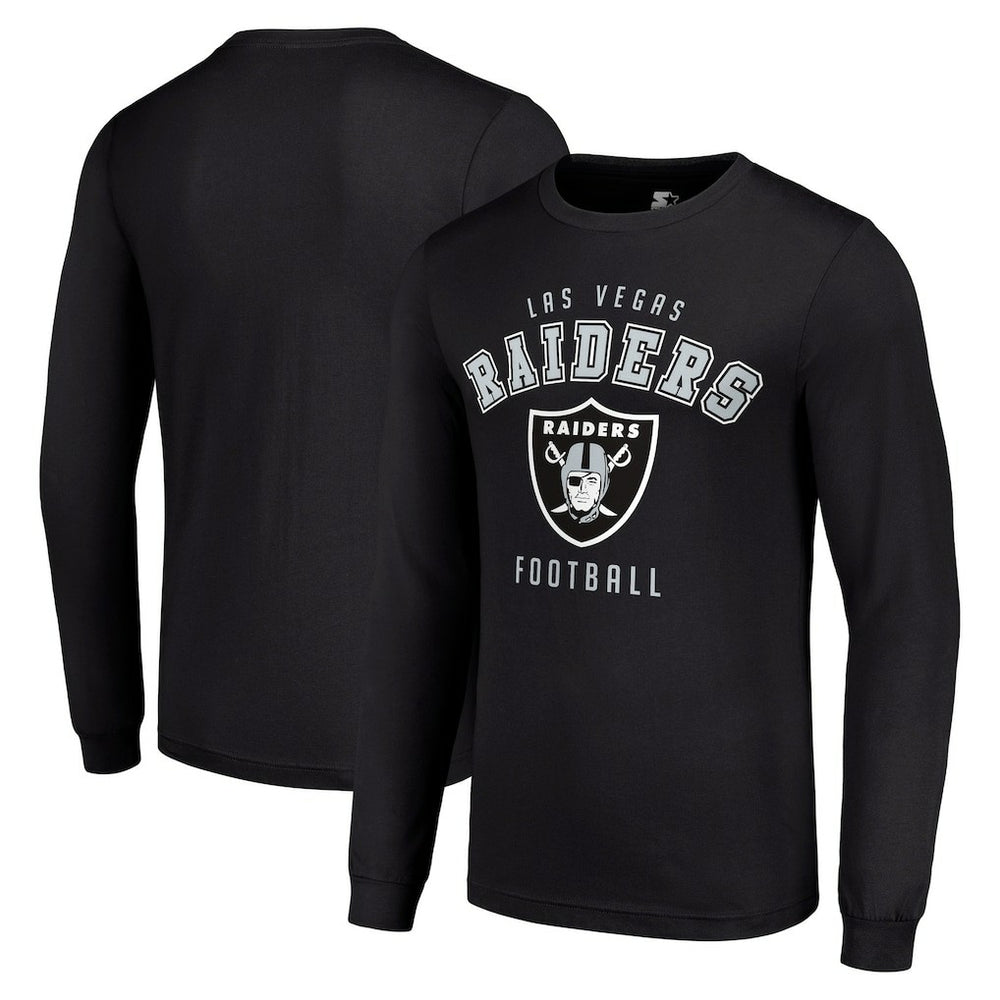 Las Vegas Raiders Starter Long Sleeve T-Shirt - Black online