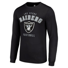 Las Vegas Raiders Starter Long Sleeve T-Shirt - Black online