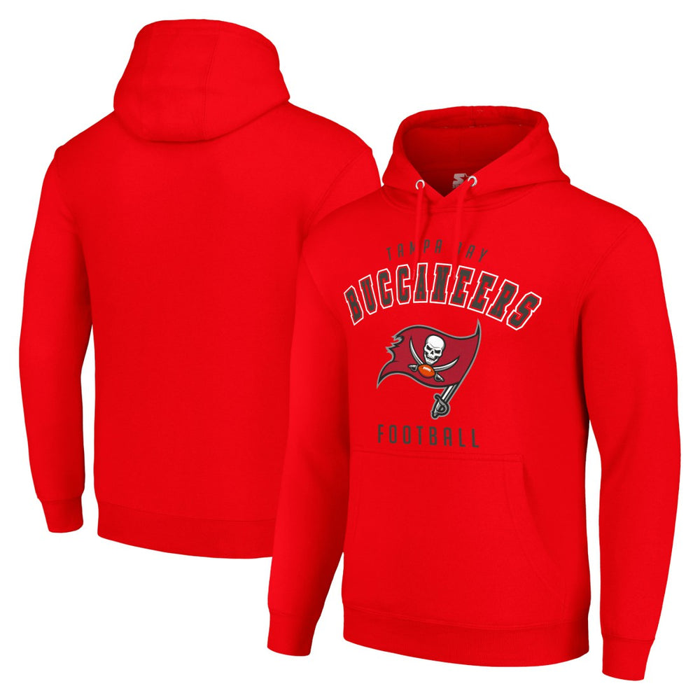 Tampa Bay Buccaneers Starter Unisex Logo Pullover Hoodie - Red on sale