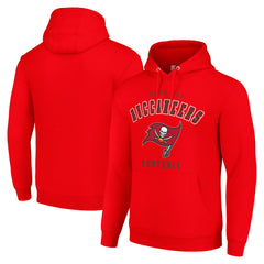 Tampa Bay Buccaneers Starter Unisex Logo Pullover Hoodie - Red on sale