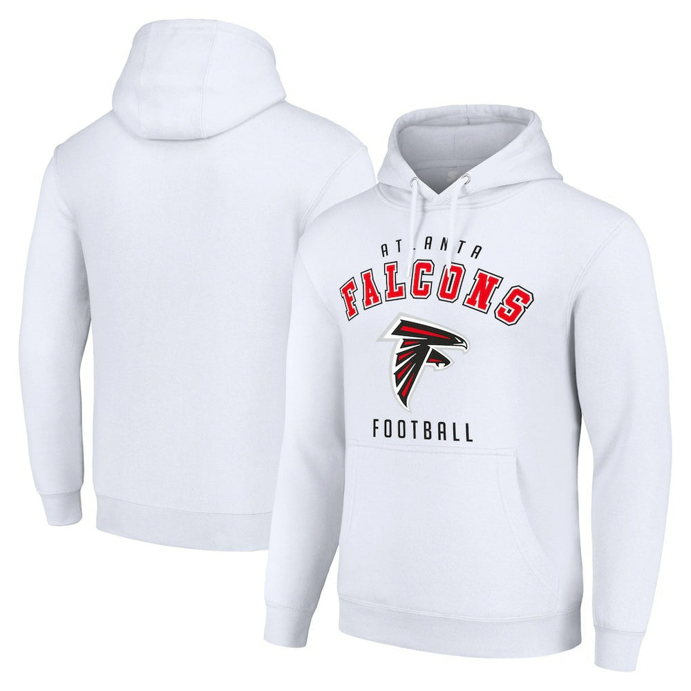 Atlanta Falcons Starter Unisex Logo Pullover Hoodie - White for sale