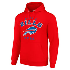 Buffalo Bills Starter Unisex Logo Pullover Hoodie - Red online