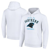 Carolina Panthers Starter Unisex Logo Pullover Hoodie - White for sale