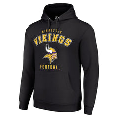 Minnesota Vikings Starter Unisex Logo Pullover Hoodie - Black online