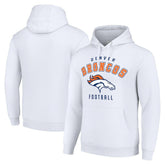 Denver Broncos Starter Unisex Logo Pullover Hoodie - White for sale