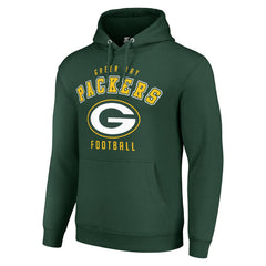 Green Bay Packers Starter Unisex Logo Pullover Hoodie - Green outlet