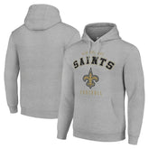 New Orleans Saints Starter Unisex Logo Pullover Hoodie - Heather Gray cheap